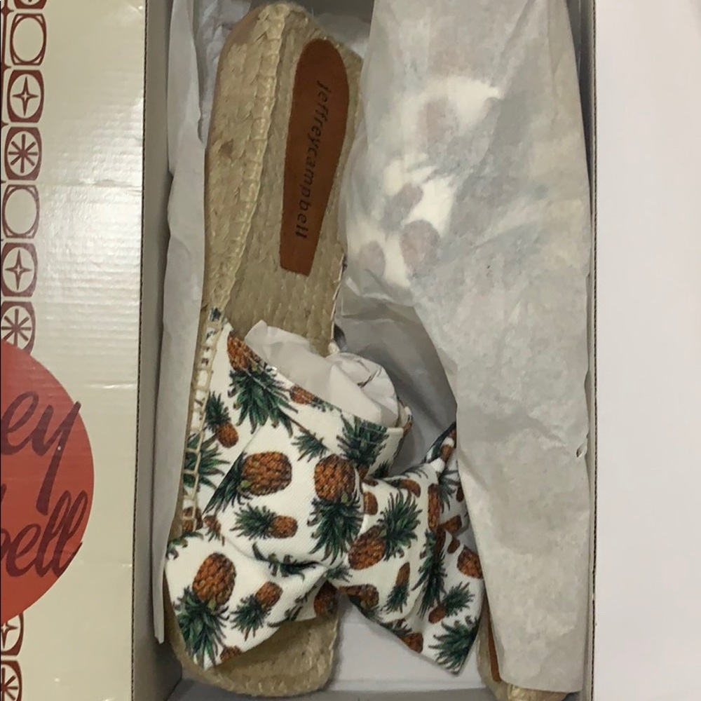 New/Jeffrey Campbell Pineapple Print Slipper/US10 - Picture 5 of 8